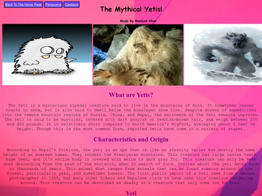 Yeti screenshot