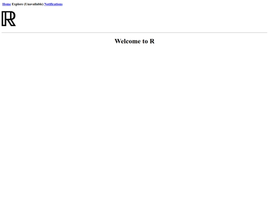 R screenshot