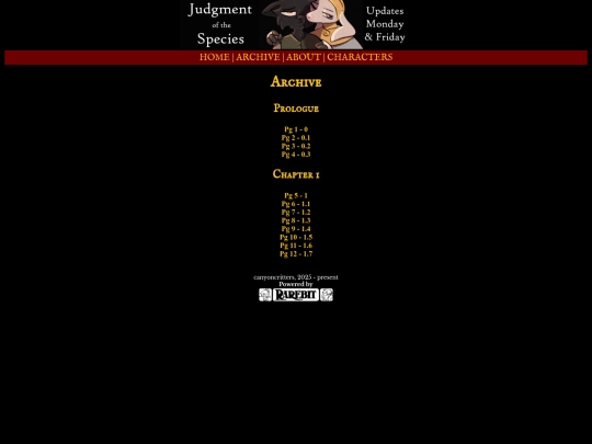 archive screenshot
