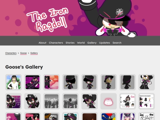 characters/goose/gallery screenshot