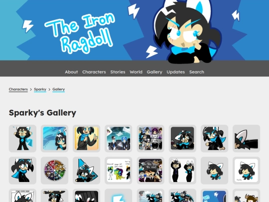 characters/sparky/gallery screenshot