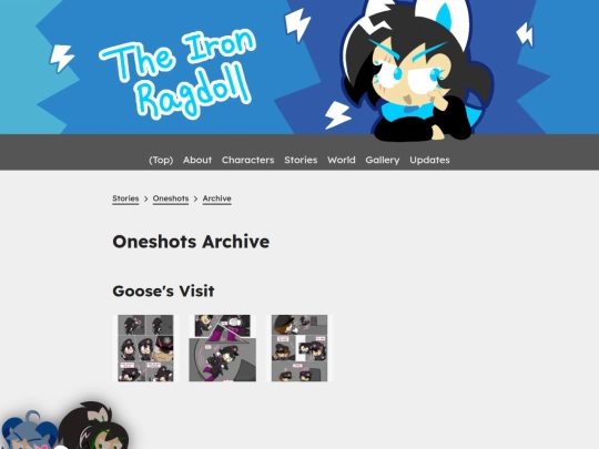stories/oneshots/archive screenshot