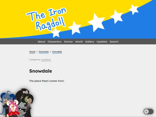 world/sylvandia/snowdale screenshot