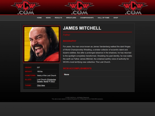 jamesmitchell screenshot