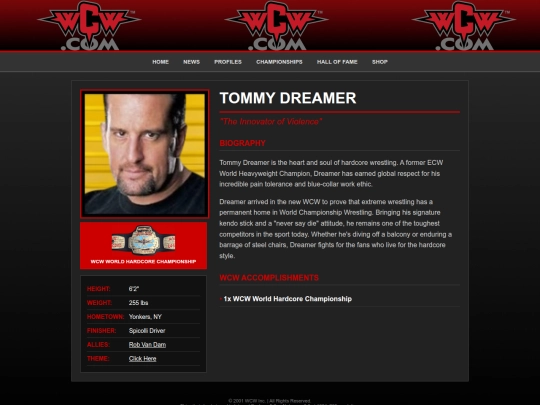 tommydreamer screenshot