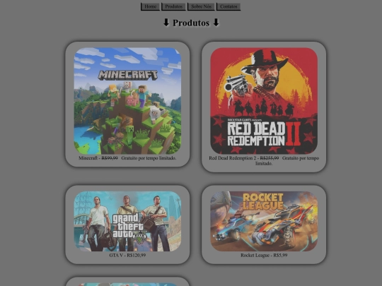 produtos screenshot