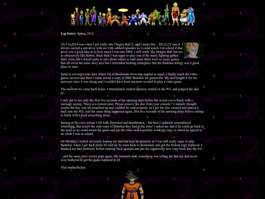 archives/DBZBudokai screenshot