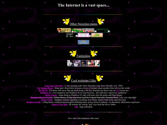 misc/links screenshot
