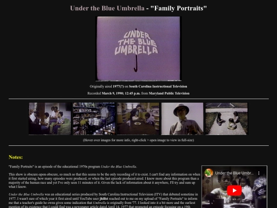 1990-03-09 Family Portraits screenshot