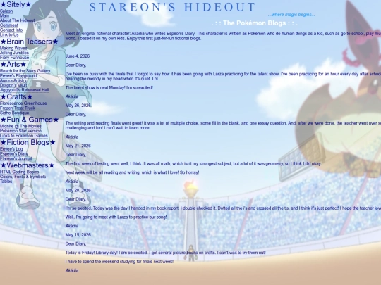 espeonsdiary screenshot