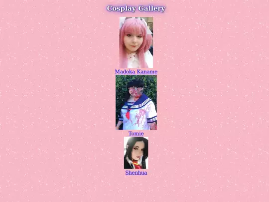 cosplaygallery screenshot