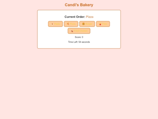 CandiBakery screenshot