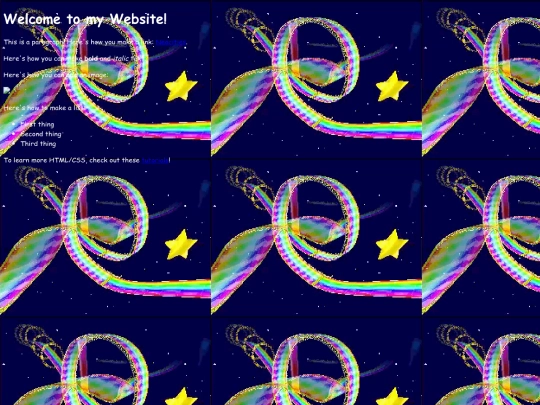 info screenshot