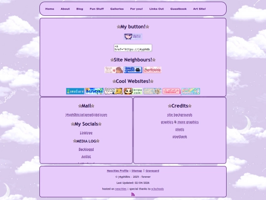 links screenshot