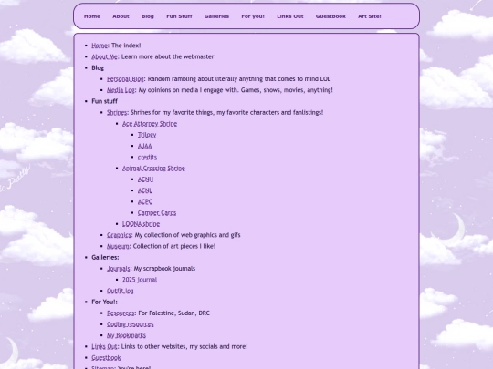 sitemap screenshot