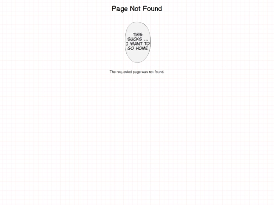 not_found screenshot