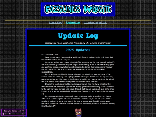 pg/update-log screenshot