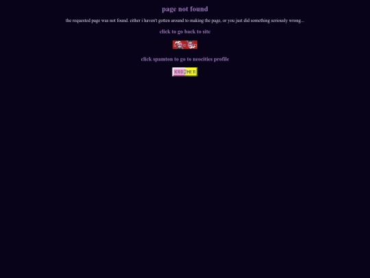 not_found screenshot