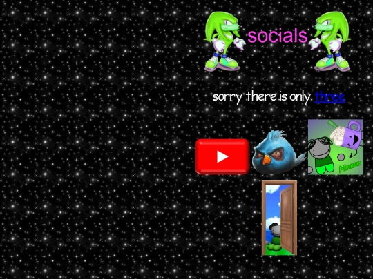 socials screenshot