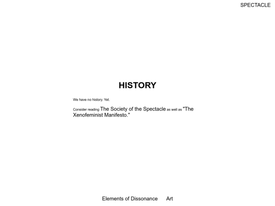 history screenshot