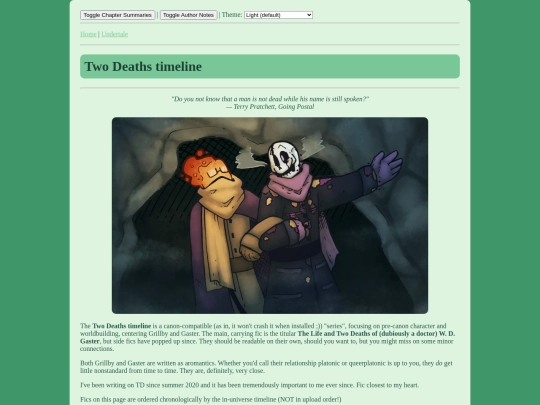 undertale/two-deaths screenshot