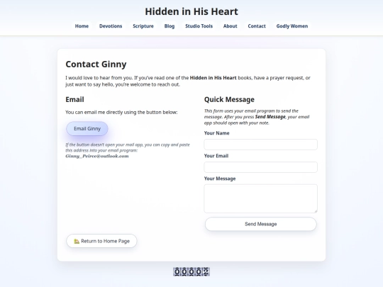 contact screenshot