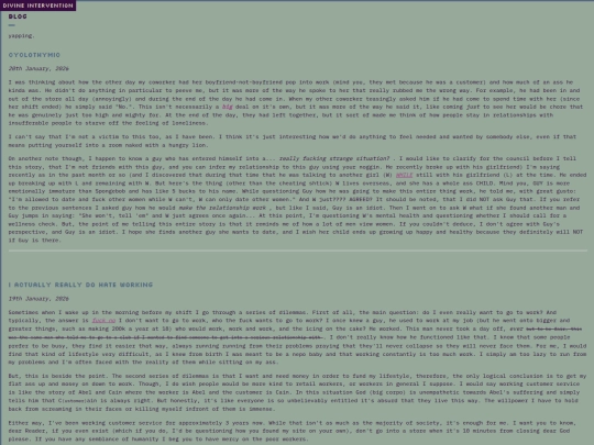 blog screenshot