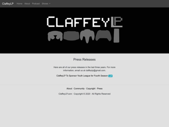 press screenshot