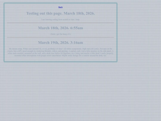 blog screenshot