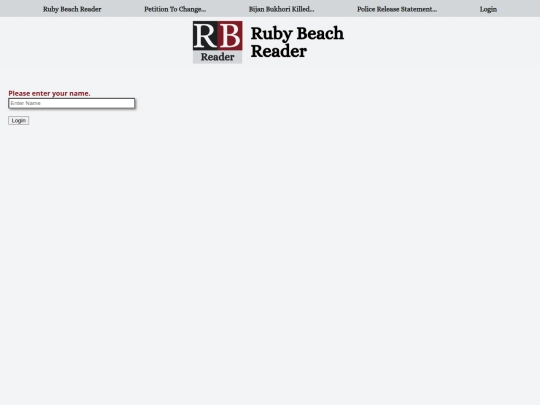 pages/login screenshot