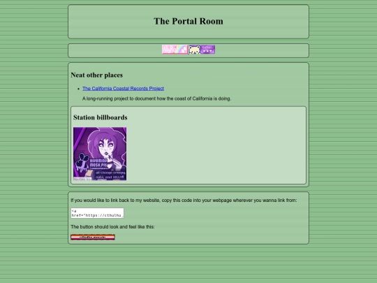 links screenshot