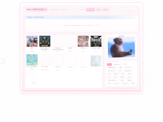 albums screenshot