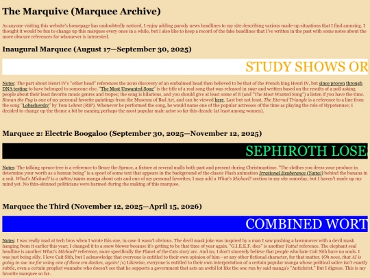 etc/marquive screenshot
