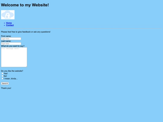 contact screenshot