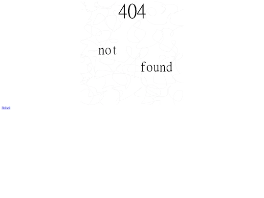 not_found screenshot