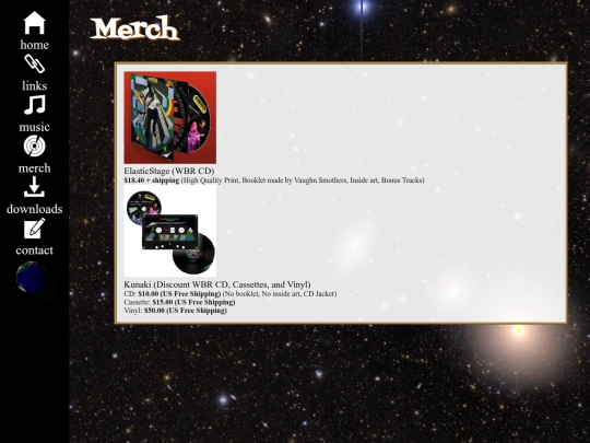 merch screenshot