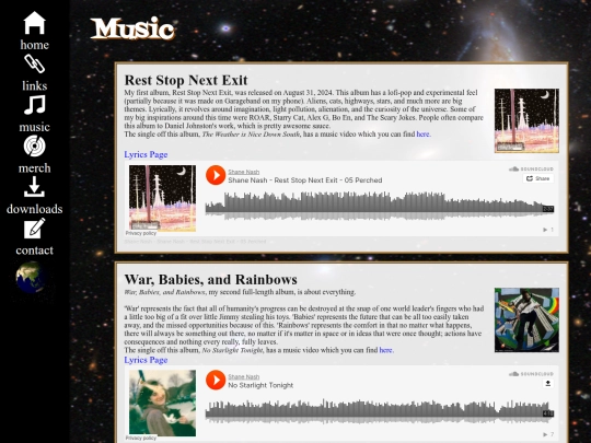 music screenshot