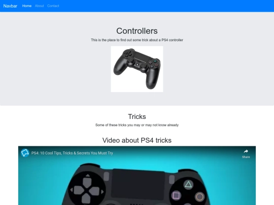 Bootstrap screenshot