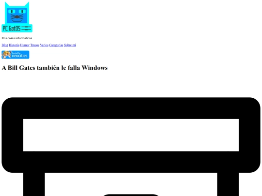 a-bill-gates-tambien-le-falla-windows screenshot
