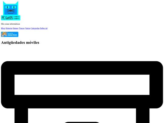 antiguedades-moviles screenshot