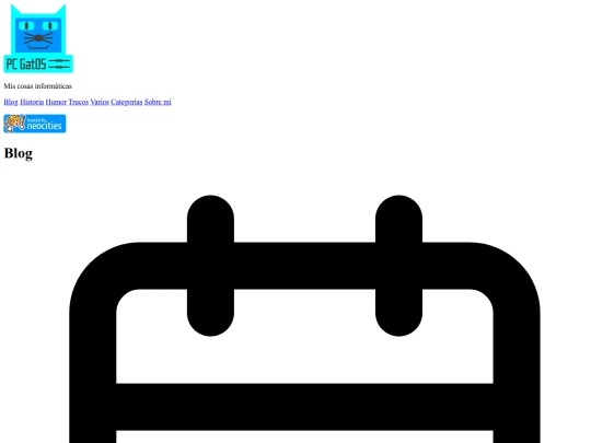 blog screenshot