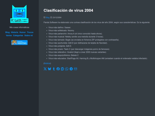 clasificacion-de-virus-2004 screenshot