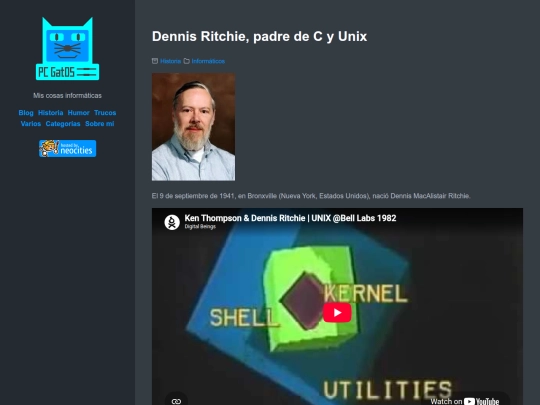 dennis-ritchie-padre-de-c-y-unix screenshot