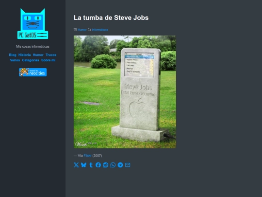 la-tumba-de-steve-jobs screenshot