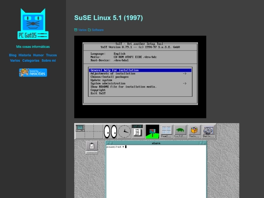 suse-linux-51 screenshot