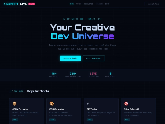 developer screenshot