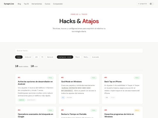 hacks screenshot