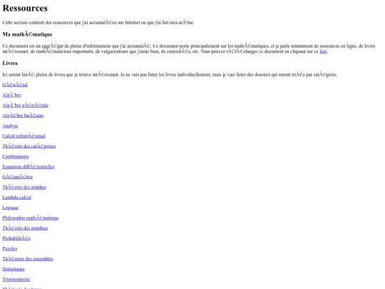 views/ressourcesView screenshot