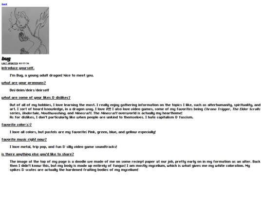 webmaster/bug screenshot