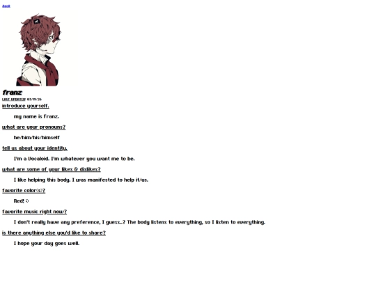 webmaster/franz screenshot